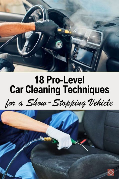 🧽 Elevate your car’s look with these 18 expert detailing tips that will make your vehicle shine like never before. From deep-cleaning the interior to achieving a flawless wax finish, these pro techniques will ensure your car always looks its best. Great for car enthusiasts and anyone who loves a clean, polished ride! #CarCleaning #DetailingTips #CarCare Detail Your Car Like A Pro, Car Deep Cleaning Hacks, Best Car Detailing Products, Deep Clean Car Checklist, How To Detail A Car, Diy Car Repair, Best Car Cleaning Products, Cleaning Dashboard Of Car Interiors, Diy Detailing Your Car Interior