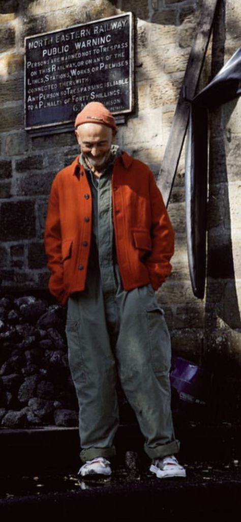 Nigel Cabourn, Fashion Board, Fashion Killa, Style Board, Men's Style, Men's Fashion, Work Wear, Stripes, Fashion Outfits