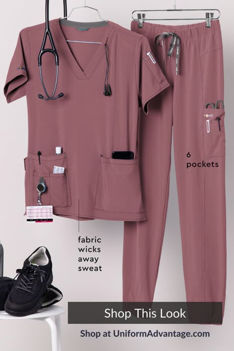 Scrub Accessories For Women, Scrub Sets For Women, Scrub Suits Design For Women, Doctor Scrubs Women, Medical Scrubs Aesthetic, Scrubs Colors, Comfy Scrubs, Scrub Designs, Doctors Scrubs