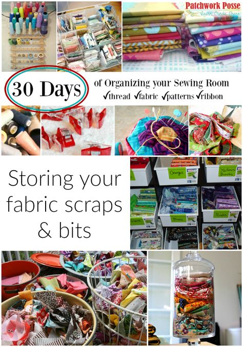 Storing Fabric, Organizing Fabric Scraps, Sewing Studio Organization, Sewing Room Storage, Craft Storage Organization, Sewing Room Design, Sewing Room Organization, Quilting Room, Studio Organization