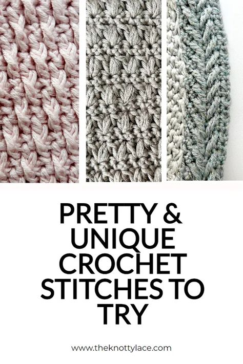 Pretty and Unique Free Crochet Stitch Patterns to Try Crochet Stitches For Clothing, Crochet Blanket Stitches Patterns, Crochet Stitches For Fluffy Yarn, Crochet Flowers Stitch, Crochet Trellis Pattern, Overlay Crochet Patterns Free, Crochet Square Designs, Long Crochet Stitch, Lightweight Crochet Stitches