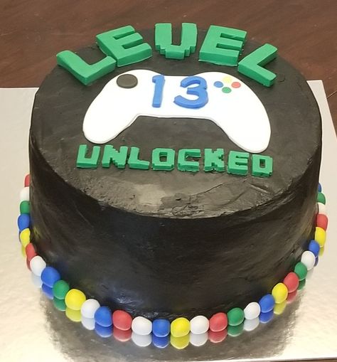 13th Birthday Cake, Gamer Cake Gamer Bday Cake, Cake For 12 Year Boy, Cake Ideas For 11 Year Boy, Birthday Cake 11 Boy, Cake For 13th Birthday Boy, Birthday Cake For 8 Year Boy, Game Controller Cake, 10 Birthday Cake Boy, Birthday Cake For 13 Year Boy