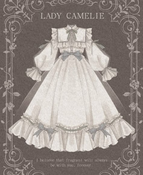 How To Draw Victorian Dresses, Vintage Dress Design Sketches, Old Dress Drawing Sketches, Old Dresses Drawing, Pretty Dress Drawing, Old Dress Drawing, Cute Dress Drawing, Gaun Abad Pertengahan, Vintage Fashion Sketches