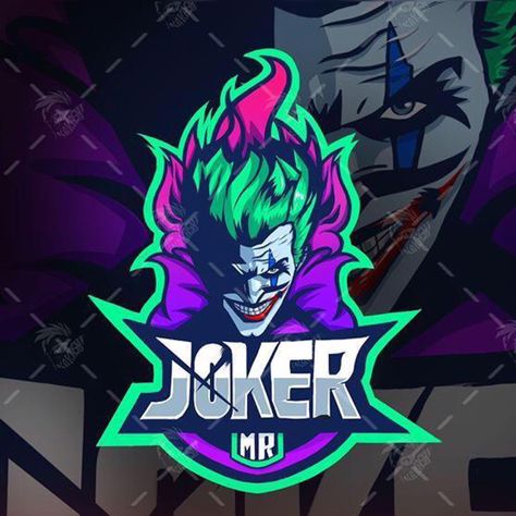 Pubg Joker, Kakashi Design, Joker Scary, Joker Logo, Gamer Logo, Motorcycles Logo Design, Joker Painting, Gaming Profile Pictures, Joker Comic