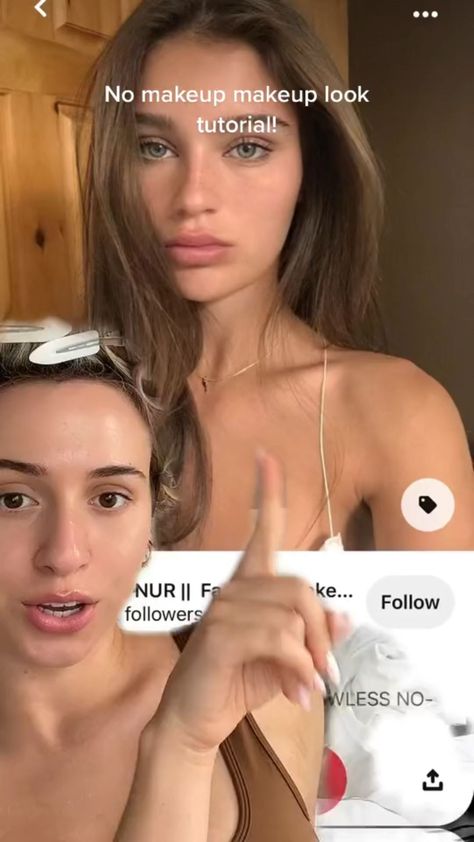 How to Achieve The No Make Up Make Up Look! Vogue Beauty Secrets Videos, Makeup On Textured Skin, Self Love Plan, Sam Aesthetic, Flawless Makeup Tutorial, Uni Makeup, Fake Person, No Make Up Make Up Look, Clean Eating Easy