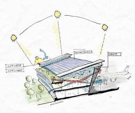 Sketch architecture concepts ghassan alhammadi. Windows Sketch, Vertical Housing, Sustainability Architecture, Window Sketch, Architecture Vector, Airport Design, Vector Sketch, Graduation Project, Sustainable Architecture