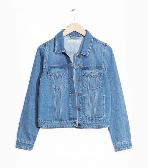 & Other Stories denim jacket Jeans Jacket Women, Denim Jackets For Women, Women Denim Jacket, Rare Clothing, Diy Jeans, Trendy Hoodies, High Street Fashion, Quirky Fashion, Jean Jacket Women