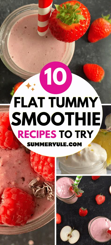 Get the 10 best flat tummy smoothie recipes! Learn the secrets to making flat belly smoothie recipes for weight loss, and why they might work. Lots of people want detox smoothies for flat stomach, flat belly smoothies for weight loss, and belly fat smoothies for bloating. Get the scoop on what’s fad diet hype and what’s legit about belly fat burning smoothies here! Belly Fat Smoothie Recipes Flat Stomach, Things To Drink To Lose Belly Fat Diet, 21 Day Fix Smoothies, Smoothies For Flat Stomach, Detox Smoothie Recipes Flat Belly, Slim Smoothie Recipes, Healthy Tasty Smoothies Recipes, Smoothie Recipes Weight Loose, Weightless Smoothie Recipe