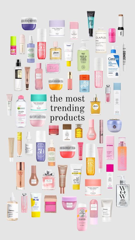 the most trending products Trendy Products 2024, Paper Skincare, Preppy Birthday Gifts, Xmas List Ideas, Preppy Birthday, Trending Skincare, Preppy Skincare, Preppy Things, Fashion Illustration Tutorial