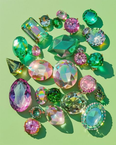 There's just something so aesthetically pleasing about these jewels 💎✨ #Jewels #IridescentJewels #IridescentGems #IridescentJewels #Iridescent #IridescentAIArt #IridescentArt #Gems #Gemstones #Gemstone #Jewel Gem Aesthetic, Jewels Aesthetic, Gemstone Aesthetic, Retro Backgrounds, Fantasy Place, Stone Photography, Gemstone Art, Retro Background, Faceted Gems