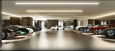 Drewett Works, Luxurious Garage, Garage Design Interior, Luxury Car Garage, Prairie Style Houses, Luxury Garage, Modern Garage, Dream Mansion, Dream Life House