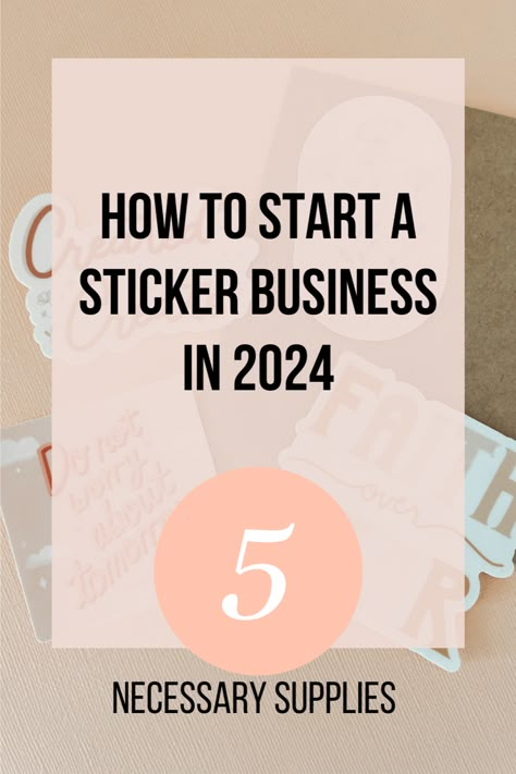 Ready to start selling stickers, but don't know how. Watch this video for a list of supplies you need. Get the full scoop here: https://www.jasmithdesigns.com/blogs/sticker-business-how-to/what-you-need-to-start-a-sticker-business Sticker Business Essentials, Where To Use Stickers, How To Start A Stationary Business, Starting A Sticker Business, Popular Stickers To Sell, How To Start A Sticker Business, Etsy Sticker Shop, Start A Sticker Business, Business Stickers Logo