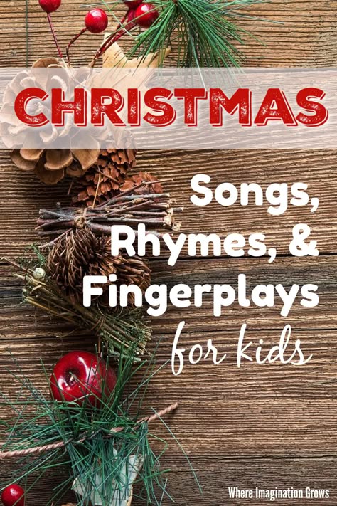 Songs For Kindergarten Circle Time, Christmas Songs And Fingerplays For Preschool, Christmas Music And Movement For Toddlers, Christmas Music Activities Preschool, Toddler Christmas Circle Time, Christmas Action Songs For Kids, Christmas Circle Time Songs, Circle Time Christmas Songs, Christmas Song For Preschoolers