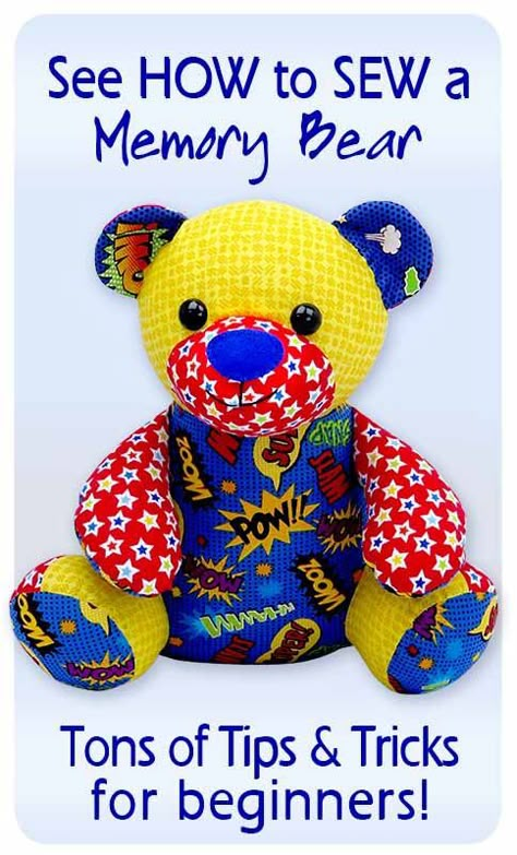 Pattern For A Memory Bear, Stuff Bear Pattern, Sewing Projects Teddy Bear, How To Make A Stuffed Bear, Material Teddy Bear Pattern, Baby Clothes Bear Pattern, Shirt Teddy Bear Keepsake, How To Sew A Teddy Bear Pattern, How To Make A Memory Bear From A Shirt