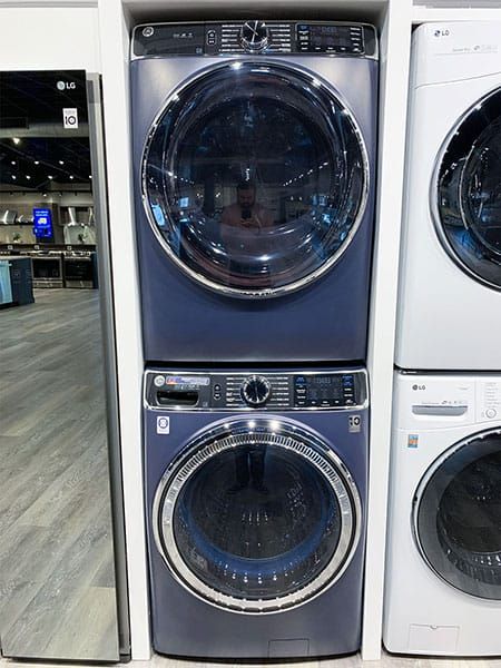 Ge Washer And Dryer Laundry Room, Navy Blue Washer And Dryer, Navy Washer And Dryer, Front Load Washer And Dryer Laundry Room, Laundry Room With Blue Washer And Dryer, Blue Washer And Dryer, Franklin Furniture, Ge Washer And Dryer, Best Washer Dryer