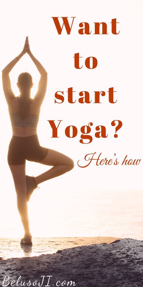 How To Get Into Yoga, Yoga Tips For Beginners, Beginning Yoga At Home, Easy Yoga For Beginners, Yoga Videos For Beginners, Beginning Yoga, Start Yoga, Learn Yoga Poses, Beginner Yoga Workout