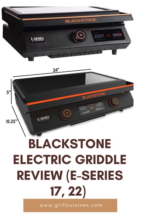 Blackstone electric griddle offers a spacious cooking surface, allowing you to cook up a wide variety of dishes at once. Whether you're cooking up pancakes for breakfast or grilling burgers for dinner, the Blackstone Electric Griddle has got you covered. With adjustable temperature controls and a non-stick surface, it's easy to cook your favorite meals to perfection. #electricgriddle #blackstoneelectricgriddle #blacktoneeseries Griddles And Grills, Propane Griddle, Grilling Burgers, Griddle Cakes, Pancakes For Breakfast, Blackstone Grill, Griddle Recipes, Electric Griddle, Skillet Recipes