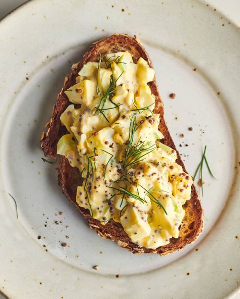 I Tried Smitten Kitchen's Egg Salad Recipe | Kitchn Smitten Kitchen Recipes, Office Lunches, Best Egg Recipes, Healthy Egg Salad, Egg Noodle Recipes, Egg Hacks, Easy Egg Salad, Peeling Hard Boiled Eggs, Breakfast Sandwich Recipes