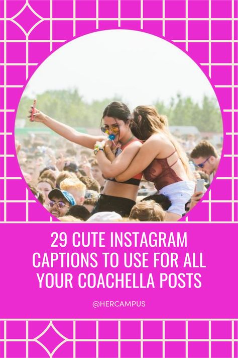 Here are 29 Coachella Instagram captions to use for all your festival photos. Festival Quotes Instagram, Coachella Captions, Coachella Quotes, Music Festival Quotes, Blondie Lyrics, Coachella Instagram, Best Coachella Outfits, Pop Culture Moments, Festival Quotes