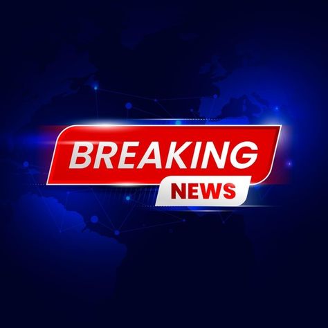 Breaking news background style Free Vect... | Free Vector #Freepik #freevector #background #design #tv #communication Breaking News Background, News Background, Zara Logo, Logo Real Madrid, Logo Pinterest, Logo Quiz Answers, Queen Logo, Logo H, Whatsapp Background