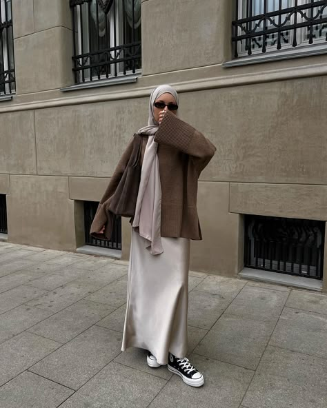 Modest Winter Outfits, Outfits Muslim, Hijab Fits, Stylish Outfits Casual, Estilo Hijab, Stile Hijab, Hijabi Fits, Hijabi Outfit, Modesty Outfits