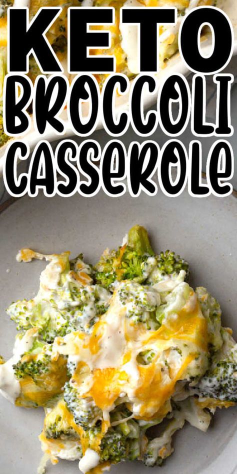 Keto Cheesy Broccoli Casserole, Low Carb Cheesy Broccoli, Broccoli Recipes Keto Low Carb, The Broccoli Thing, Keto Recipes Broccoli, Keto Recipes With Broccoli, Side Dish With Broccoli, Keto Broccoli Casserole Easy, Broccoli And Cream Cheese Recipes