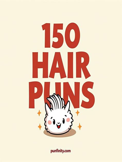 hair puns Hair Puns Humor, Hair Jokes, Hairstylist Humor, Hot Curlers, Funny Hair, Funny One Liners, Christmas Puns, Bad Haircut, Best Puns