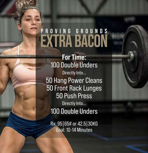 Crossfit Wods Barbell, Crossfit Workouts Wod Strength, Dumbbell Wod, Barbell Complex Workouts, Crossfit Workout Program, Musclepharm Workouts, Crossfit Workout Plan, At Home Wods, Crossfit Challenge