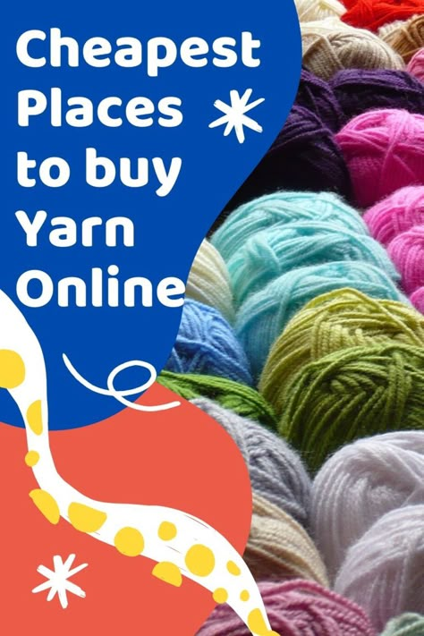 Where to Buy Cheap Yarn Online | A Thrifters Guide > Littlejohn's Yarn Free Yarn How To Get, Where To Buy Yarn In Bulk, Yarn Sale Clearance, Soft Yarn Projects, Different Types Of Yarn For Crochet, Off The Hook Yarn Projects, Make Yarn, Acrylic Yarn Projects, Where To Buy Yarn