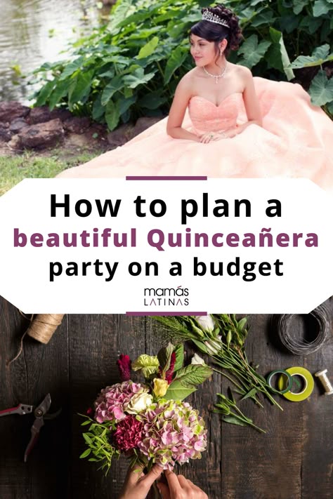 Quinceanera Small Party, Sweet 15 On A Budget, Non Traditional Quinceanera Dresses, Modern Quinceanera Themes, Coming Up Roses Quinceanera Theme, Sweet 16 Budget, Non Traditional Quinceanera Ideas, Quinceanera To Do List, Pink Themed Quinceanera