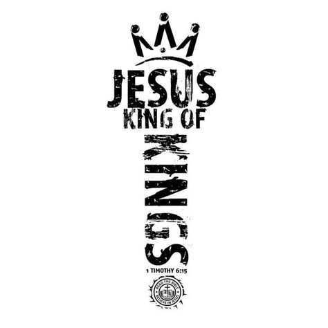 Christian Shirt Designs, Aesthetic Bible Verse, Jesus King Of Kings, Aesthetic Bible, Jesus King, Christian Graphics, T-shirt Print Design, Christian Shirts Designs, Design Jersey