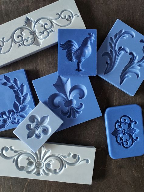 Furniture Molds, Diy Furniture Appliques, Large Silicone Molds, Vintage Upcycling, Baroque Decor, Diy Silicone, Furniture Appliques, Formy Silikonowe, Mold For Resin