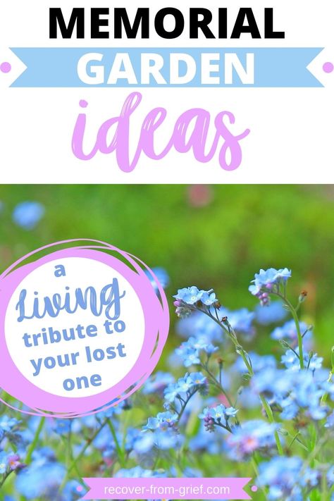 Memorial Garden Ideas - A Living Tribute To Your Lost One - Recover From Grief Memorial Landscaping Ideas, Corner Memorial Garden Ideas, Memorial Tree Planting Ideas, Tribute Garden Ideas, Memorial Yard Ideas, Small Memory Garden Ideas, Yard Memorial Ideas, Home Memorial Garden Ideas, Memorial Spot In Yard