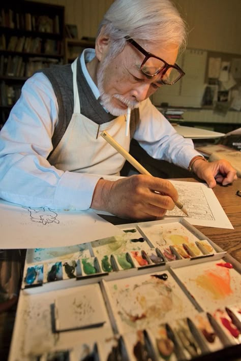 Studio Ghibli Films, Art Studio Ghibli, Miyazaki Art, Personajes Studio Ghibli, Wind Rises, Ghibli Artwork, Studio Ghibli Movies, Studio Ghibli Art, Princess Mononoke