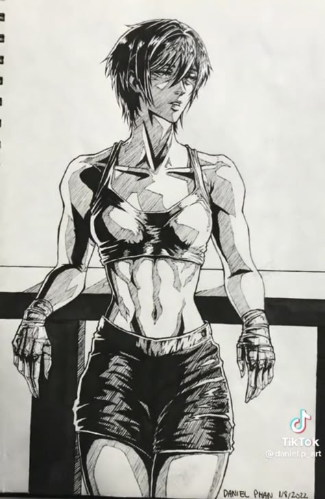 Muscle Woman Reference Draw, Woman With Muscles Drawing, Muscular Women Reference Drawing Pose, How To Draw Muscles Women, Muscle Woman Drawing, Muscular Sketch, Muscular Woman Drawing, Muscular Woman Drawing Reference, Muscular Anime Female