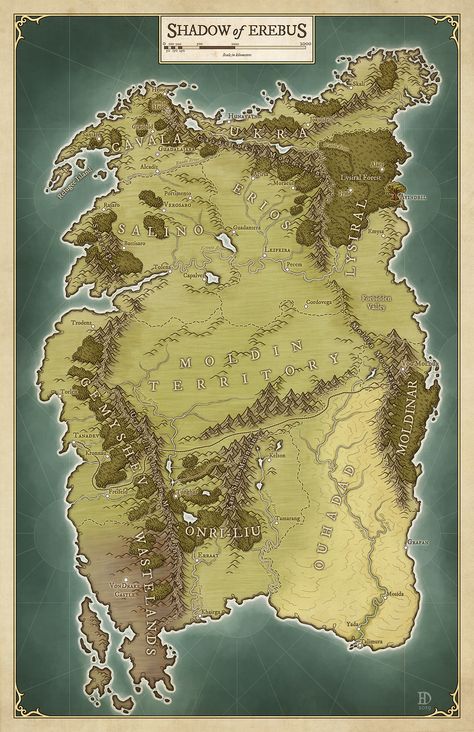 I was commissioned to make this Fantasy Map for a personal Homebrew Setting for Dungeons & Dragons. Are you Interested in hiring me? Visit the contact page of my wbesite. D And D Maps, Fantasy Island Map, Fantasy World Maps, Fantasy City Map, Map Generator, Dnd World Map, Game Map, Fantasy World Map, Apocalypse Aesthetic