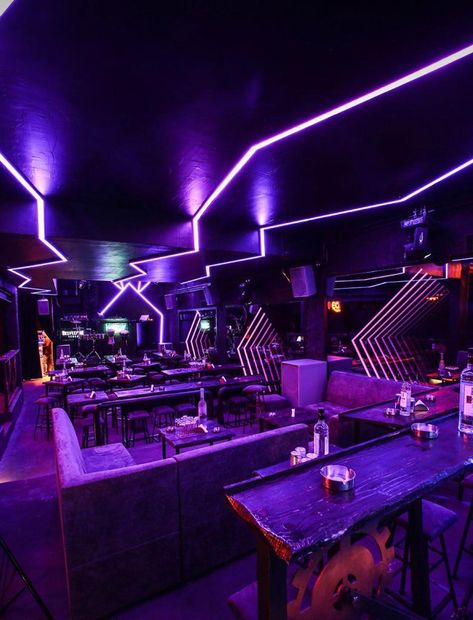 Club Design Interior, Bar Lounge Design, Club Lighting, Lounge Club, Nightclub Design, Bar Interior Design, Luxury Bar, Bars And Clubs, Lounge Bar