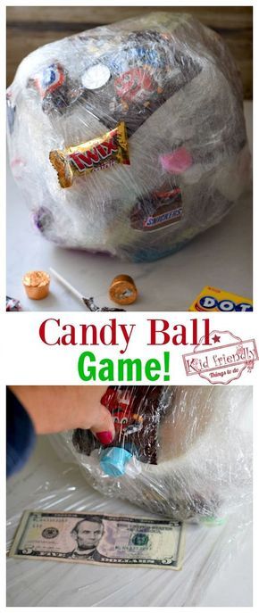 Candy Ball Game, Christmas Party Activities, Xmas Games, Fun Christmas Party Games, Birthday Party Games For Kids, Candy Balls, Fun Christmas Games, Candy Halloween, Halloween Games For Kids