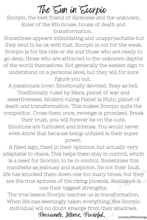 The Sun being in Scorpio Zodiac Placement, Scorpio Sun Scorpio Moon, Zodiac Notes, Scorpion Woman, Scorpio Sun Sign, Scorpio Aesthetic, Sun In Scorpio, Natal Chart Astrology, Tarot Zodiac