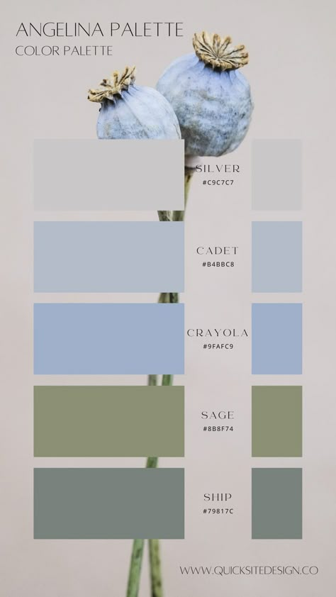 Blue Green Beige Aesthetic, Website Design Inspiration Color Palettes, Color Palette For Planner, Website Color Palette Hex Codes, Color Pallets For Website, Blue Vintage Color Palette, Life Coaching Color Palette, Chambray Color Palette, Feminine Color Palette Hex Codes