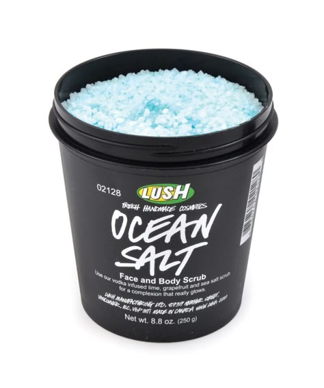 Thought Lush would be a good brand as it is very personable and avoids gender sterotypes Best Body Scrub, Ocean Salt, Face Body Scrub, Winter Skin Care Routine, Skin Care Routine For 20s, Natural Hair Treatments, Scrub Corpo, Lush Products, Winter Skin Care