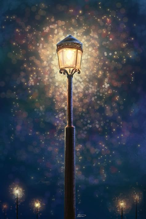 Streetlight Drawing, Street Light Tattoo, Street Light Drawing, Street Light Art, Street Light Illustration, Street Light Painting, Painting Street Light, Streetlight Painting, Street Light Canvas Painting