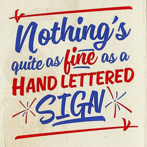 Sign Painter Lettering, Sign Design Ideas, Sign Lettering Fonts, Hand Painted Lettering, Typography Hand Lettering, Sign Painting Lettering, Sign Painter, Sign Painting, Sign Writing