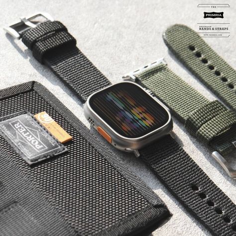 Apple Ultra Watch Bands, Apple Watch Ultra Aesthetic, Apple Watch Ultra 2, Apple Watch Ultra Bands, Ultra Watch, Apple Watch Ultra 49mm, Tech Aesthetic, Military Looks, Apple Watch Ultra