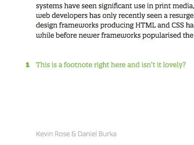 Footnote by Elliot Jay Stocks on Dribbble Web Development, Global Community, Creative Professional, Jay, Design