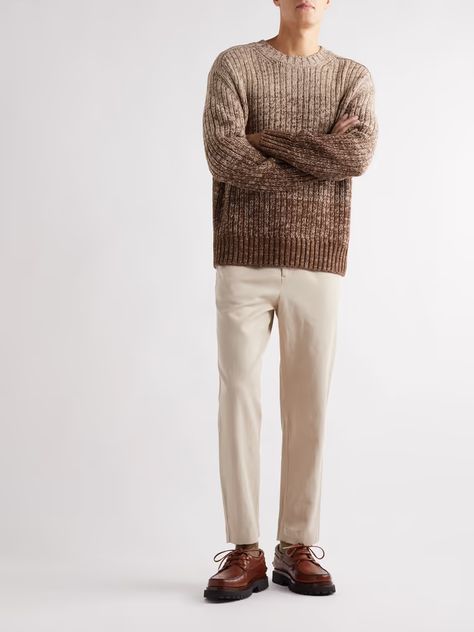 Designer Knitwear | Men's Sweaters & Jumpers | MR PORTER Alpine Chic, Zara Mens, Winter 2025, Mr P, Dr Wardrobe, Designer Knitwear, Men's Cardigan, Mens Sweater, Sweater For Men