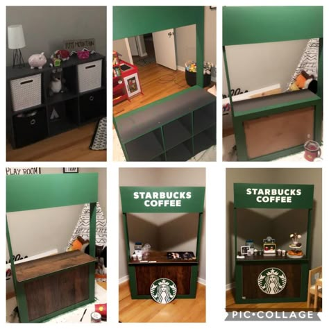 Target And Starbucks, Cheap Laminate Flooring, Cube Storage Unit, Starbucks Diy, Girls Playroom, Toddler Playroom, Kid A, Playroom Storage, Playroom Furniture