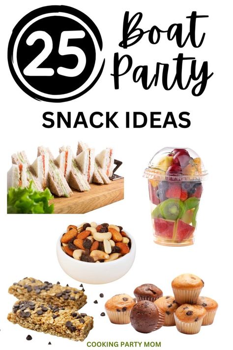 What’s the perfect food to bring for the boat party? These boat party food ideas are fun and easy and perfect for the boat trip or boat party! Whether you are floating on the pontoon boat or enjoying a summer day on the boat, it’s a good idea to have snacks and enough food items for the boat day. Boat Party Food, Party Food Ideas Easy, Party Snack Ideas, Food Ideas Easy, Boat Snacks, Cooking Party, Hosting Occasions, Party Cooking, Snack Platter