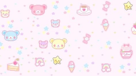 Kawaii Background, Cute Headers For Twitter, Cute Banners, Ipad Background, Cute Headers, Cute Core, Header Banner, Twitter Headers, Kawaii Wallpaper