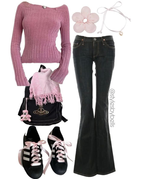 Downtown Outfits, Regina George, 2000s Fashion Outfits, Swaggy Outfits, Cute Everyday Outfits, Dream Style, Really Cute Outfits, Aesthetic Outfit, Pink Outfit